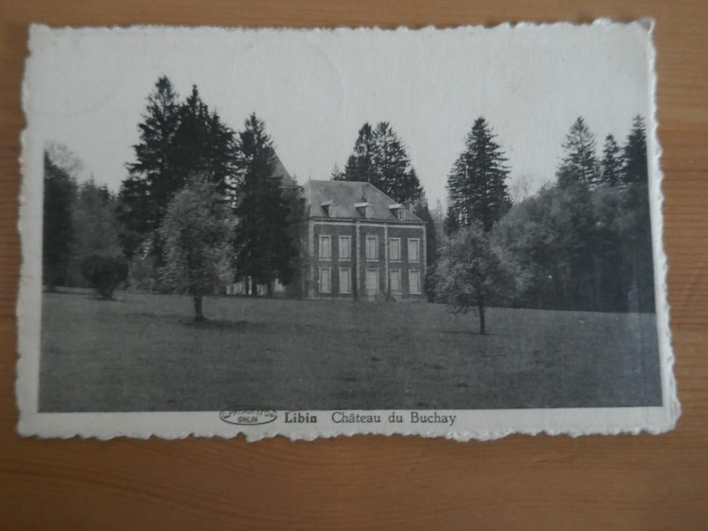 Libin Château du Buchay, Envoi, Affranchie, Luxembourg
