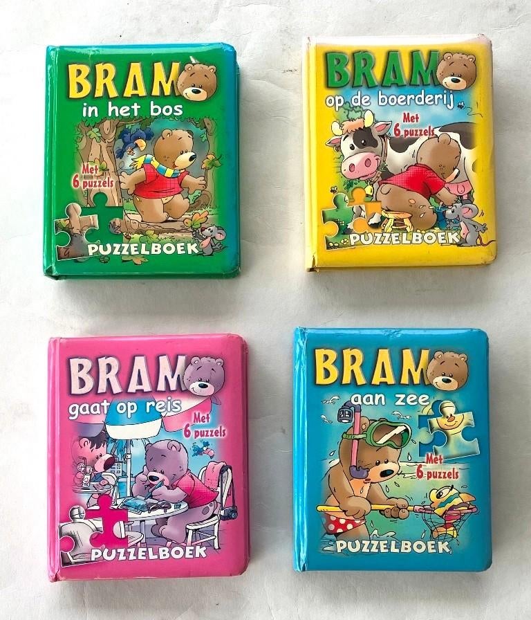 Avonturen van Bram puzzelboeken set., Ophalen, Zo goed als nieuw