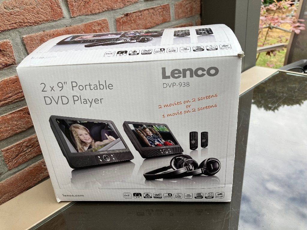 Draagbare dvd-speler Lenco, Audio, Tv en Foto, DVD spelers, Gebruikt, Draagbaar, Ophalen, Overige merken