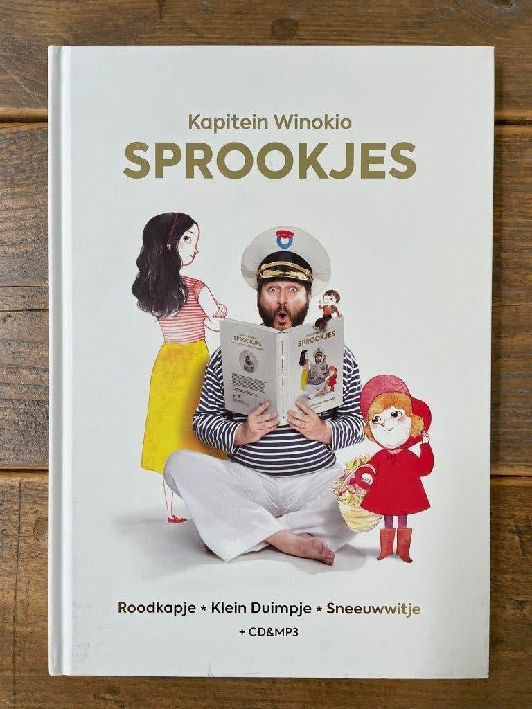 Kapitein Winokio Sprookjes, Zo goed als nieuw, 2 tot 3 jaar, Ophalen, Kapitein Winokio; Mevrouw de Poes