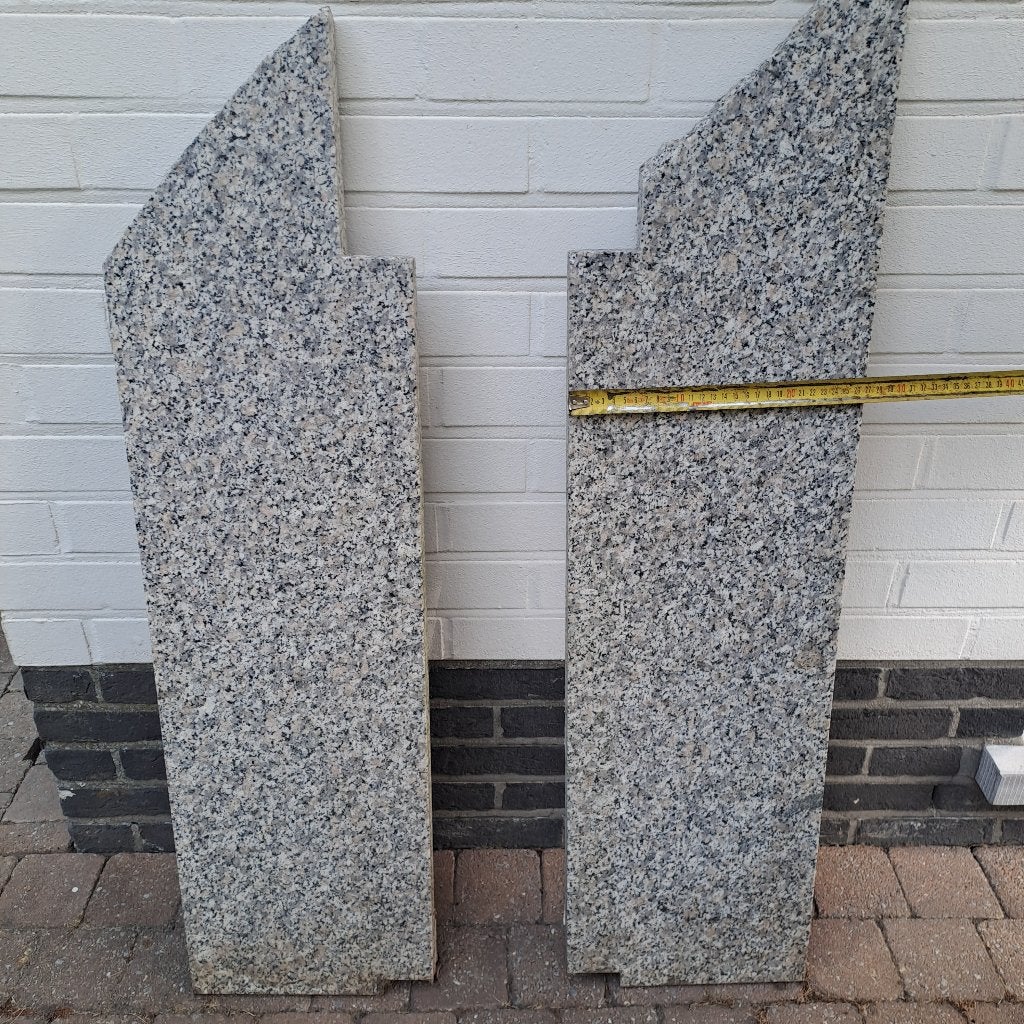 Dalles de granit provenant de meubles de salle de bain, Moins de 25 cm, Moins de 100 cm, Enlèvement, Utilisé