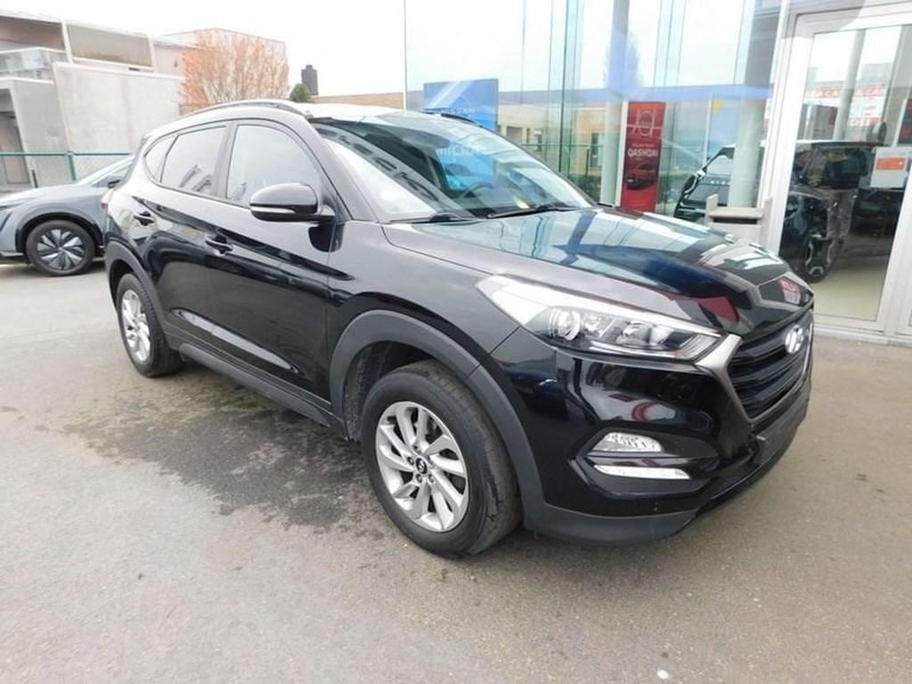 Hyundai Tucson 1.6 GDi ISG Style 2WD, Zwart, Bedrijf, 5 deurs, 97 kW