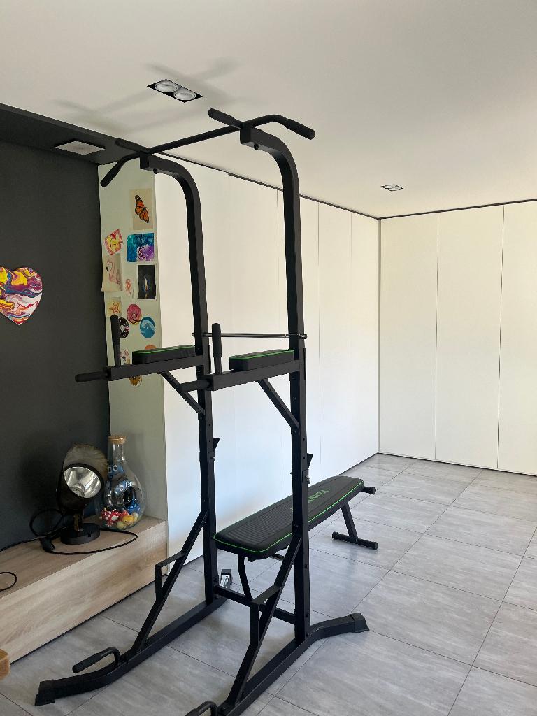 Tunturi Power Tower PT60 pull-up station, Ophalen, Benen, Krachtstation, Zo goed als nieuw