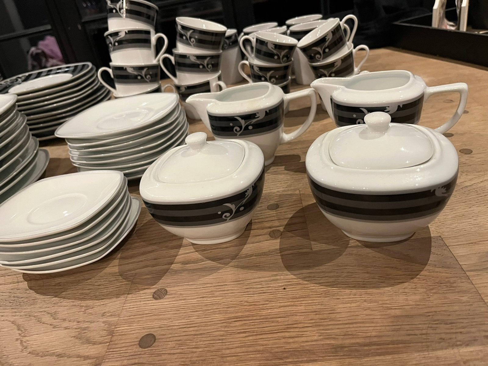 Ontbijt servies set, Ophalen, Gebruikt
