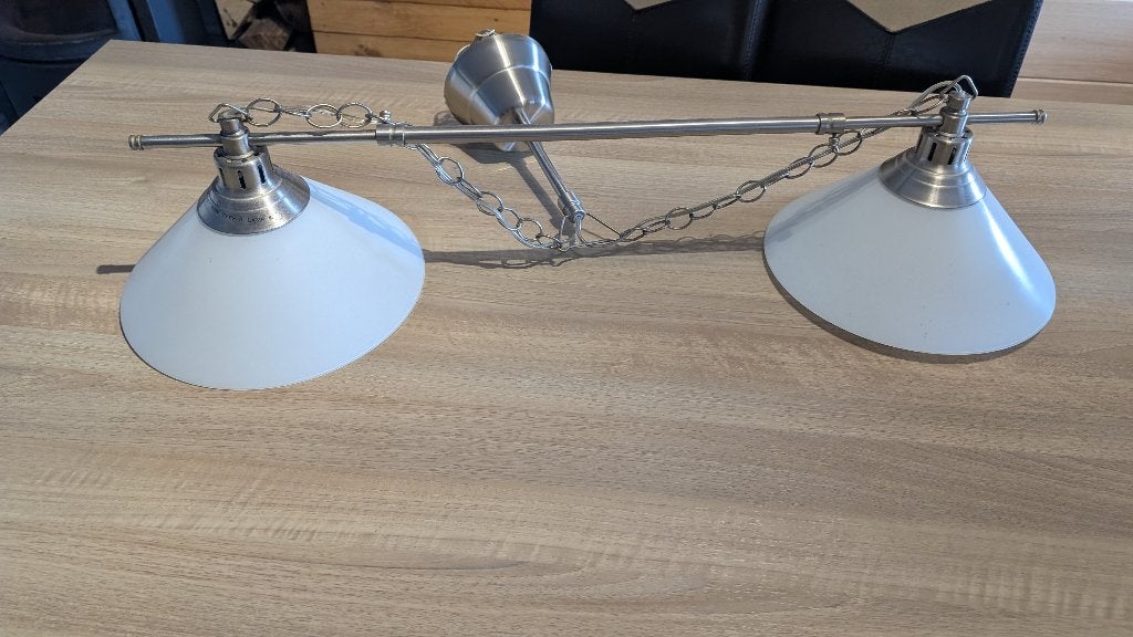 Lustre, Maison & Meubles, Lampes | Lustres, Enlèvement, Comme neuf, E27 (grand)