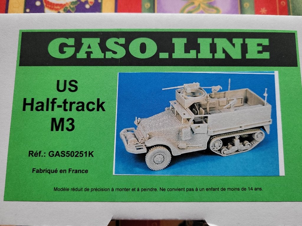 GASO-LINE 1/48  M-3, Hobby & Loisirs créatifs, Modélisme | Voitures & Véhicules, Neuf, Autres marques, Tank, Enlèvement ou Envoi