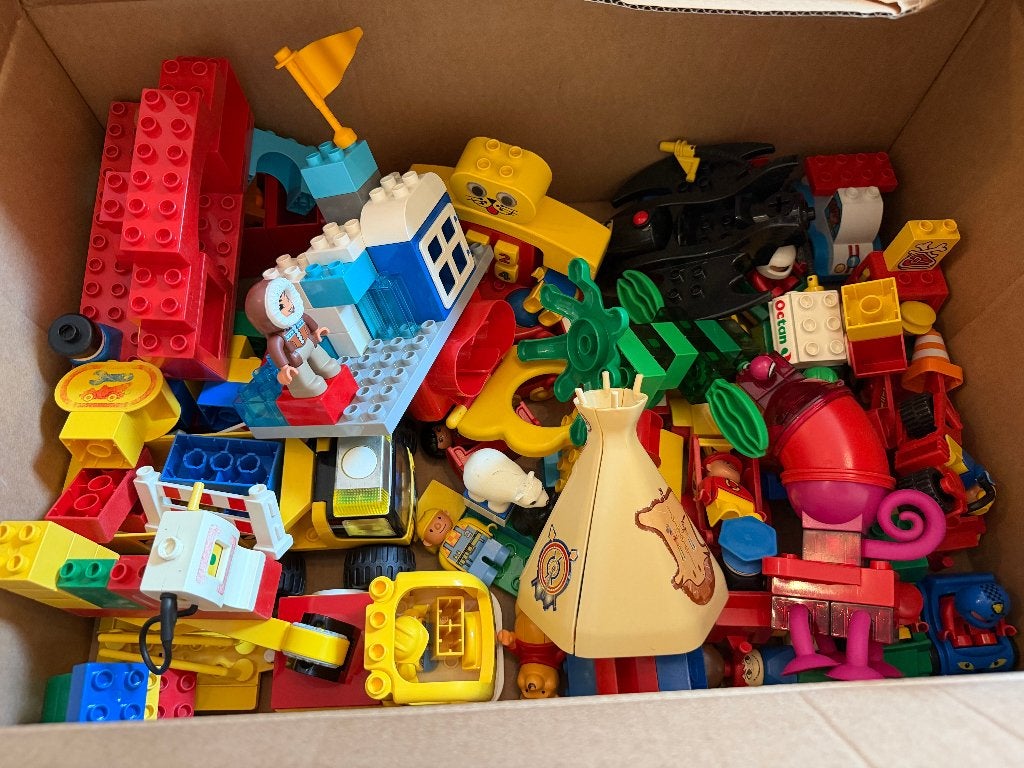 Groot lot aan diverse DUPLO. Losse stuks, ook enkele sets, Ophalen of Verzenden, Gebruikt, Losse stenen, Duplo