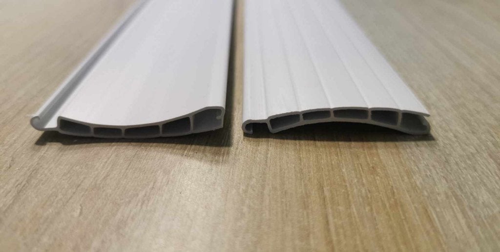 Lames de volet en PVC 85 cm, Bricolage & Construction, Volets, Neuf, Enlèvement ou Envoi, Moins de 100 cm, Moins de 100 cm