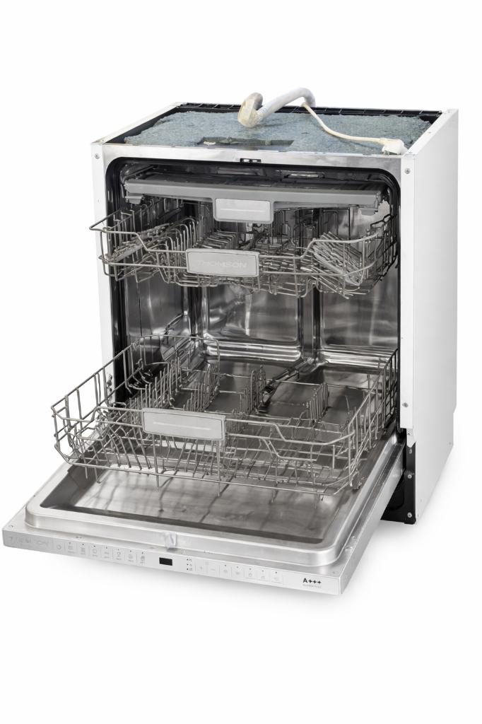 Lave-vaisselle encastrable 60 cm – Thomson Full Silence, Electroménager, Encastré, Enlèvement, Utilisé, Classe énergétique A ou plus économe