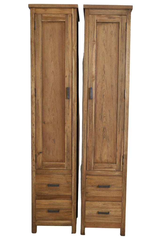 smalle opbergkast teak hout, Huis en Inrichting, Kasten | Stellingkasten, Ophalen of Verzenden
