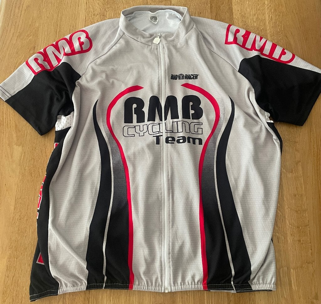 Maillot de cyclisme Bio Racer RMB Cycling Team XXL — Rare, Sports & Fitness, Cyclisme, Neuf, Vêtements, Enlèvement ou Envoi