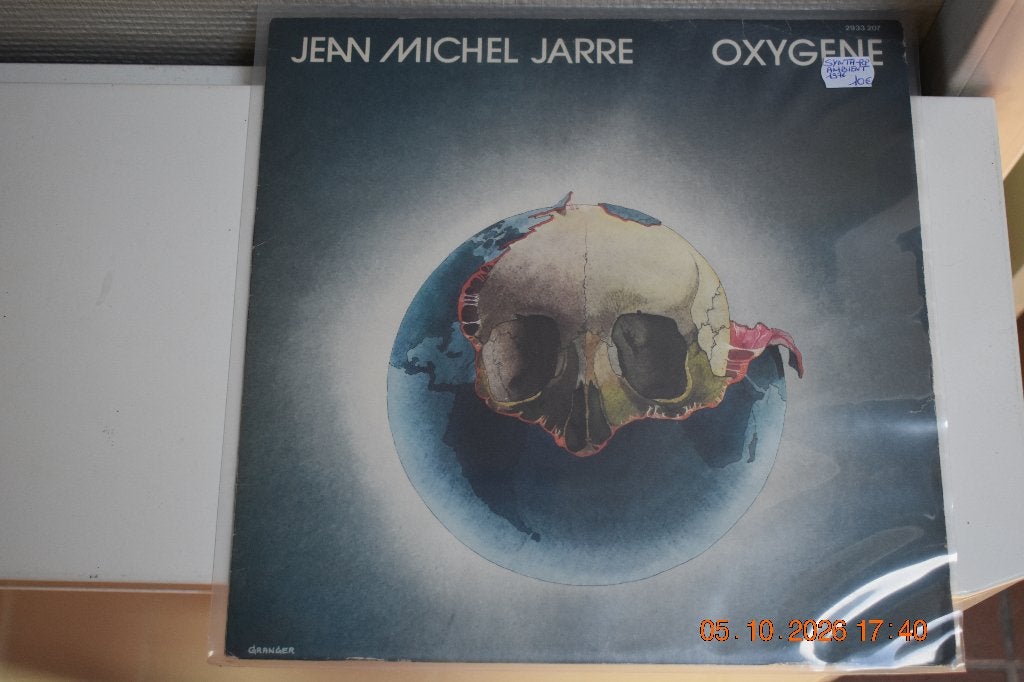 2 LP's : "Jean Michel Jarre" (Ambient), Cd's en Dvd's, Beschermende buitenhoes, Ophalen of Verzenden, Gebruikt, LP