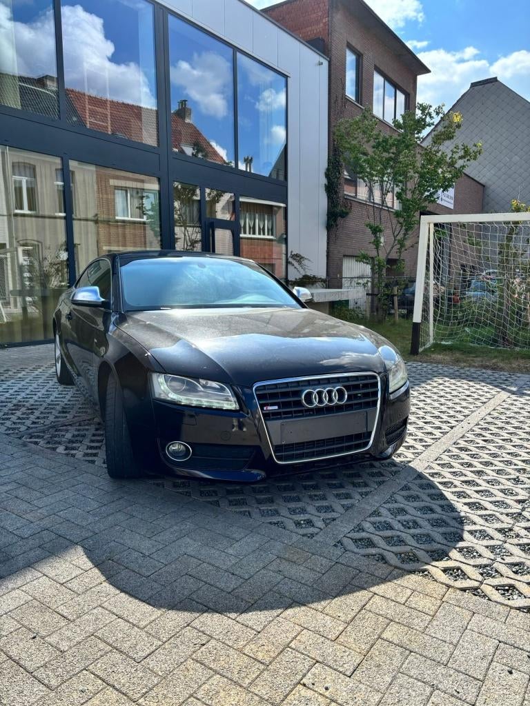 Audi A5 s-line, Auto's, Euro 5, Zwart, Zwart, Particulier