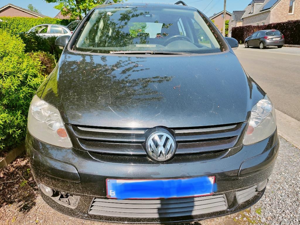 Vw Golf plus, Auto's, Volkswagen, Parkeersensor, Zwart, Zwart, 5 deurs