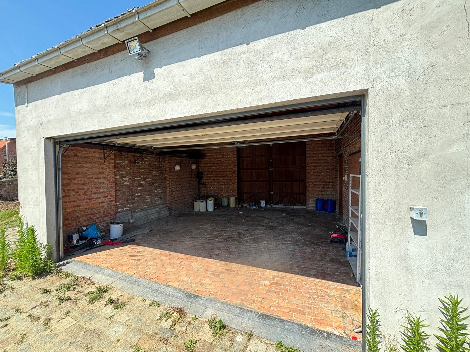 Brede Garagepoort met motor hörmann !, Doe-het-zelf en Bouw, Ophalen