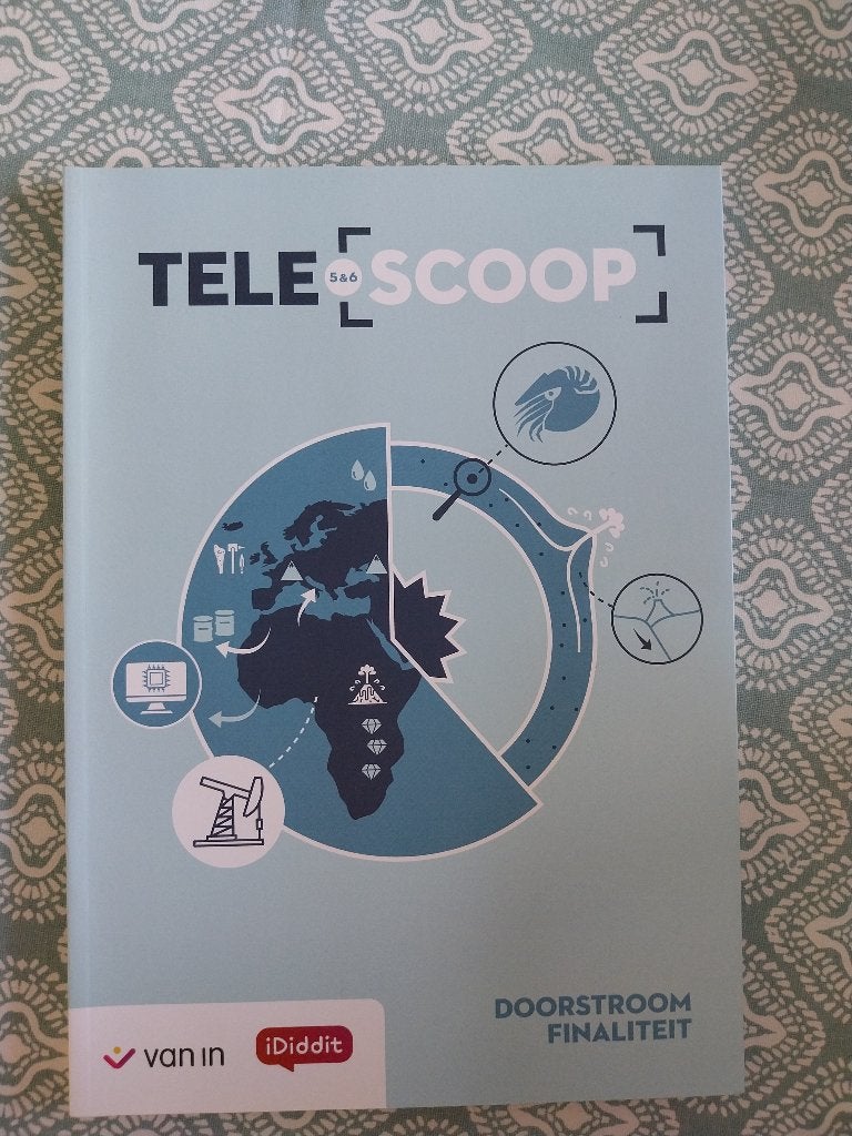 Handboek: Telescoop 5 & 6, van in (2 stuks beschikbaar), Boeken, ASO, Ophalen of Verzenden, Van In, Aardrijkskunde