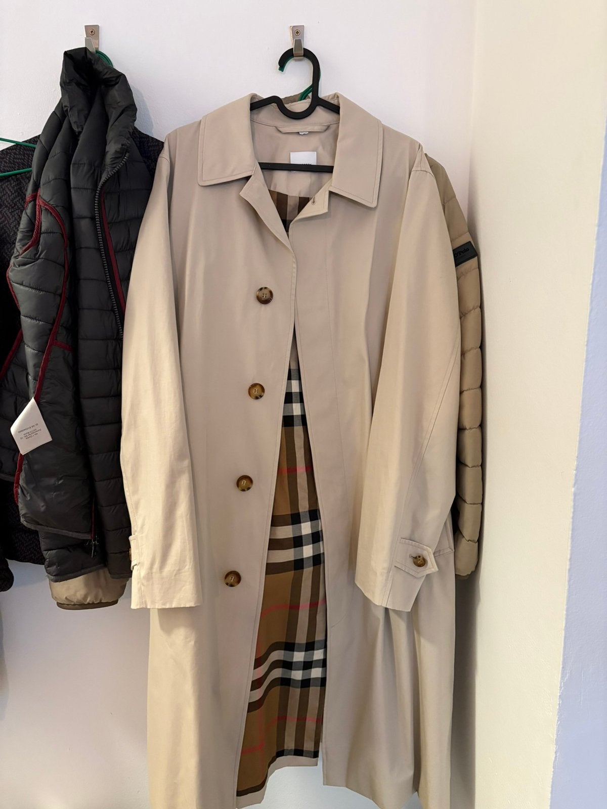 Burberry Jas Maat S, Kleding | Heren, Jassen | Zomer, Ophalen of Verzenden, Nieuw, Maat 46 (S) of kleiner, Beige