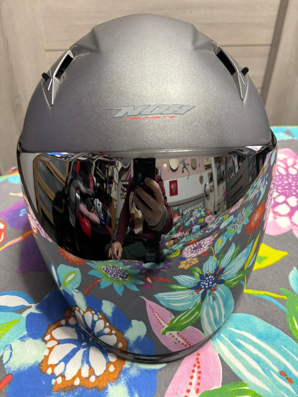 Casque nox helem jet, Motos, Enlèvement