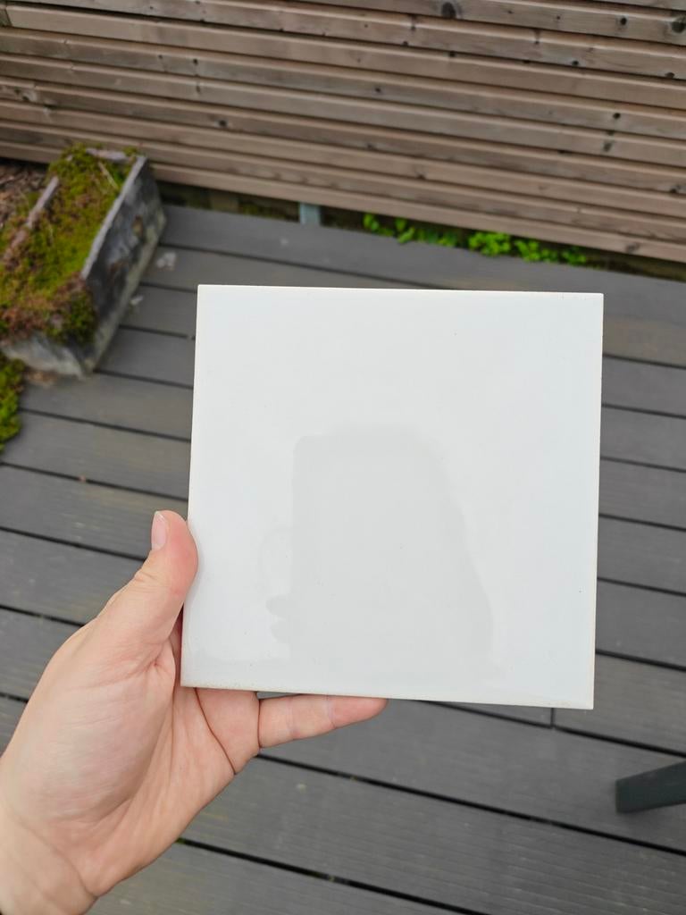 Witte Wandtegels 15x15 van Royal Mosa, Doe-het-zelf en Bouw, Ophalen, Wandtegels
