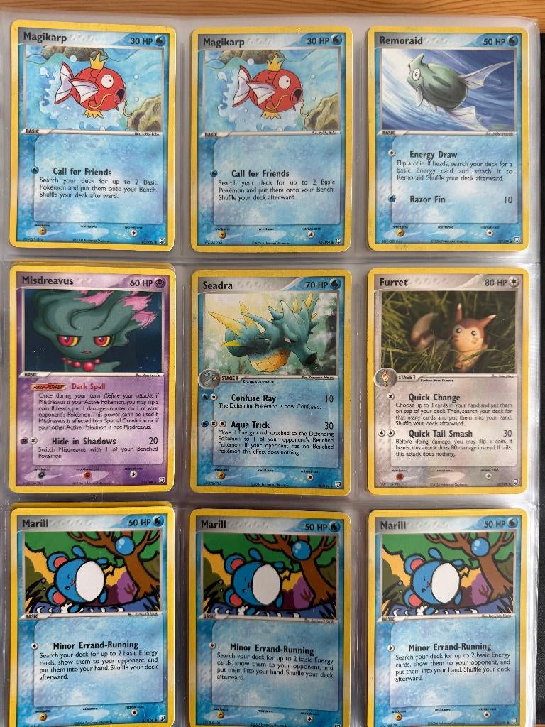Ex Team Rocket Returns kaarten, ook los, Enlèvement