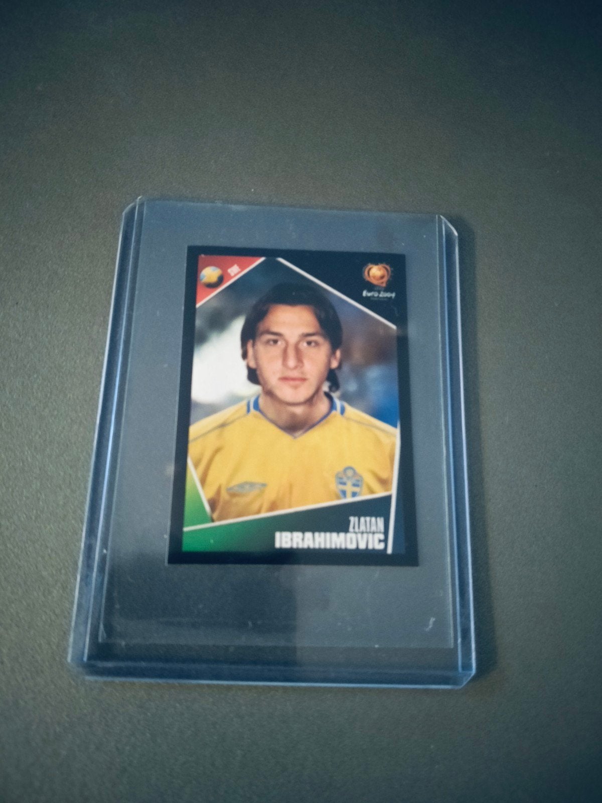 Panini sticker Euro 2004 Zlatan Ibrahimovic Zweden, Enlèvement ou Envoi, Autocollant