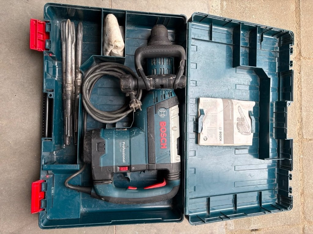 Marteau démolition BOSCH GSH 7 VC SDS MAX, Enlèvement, Utilisé, 600 watts ou plus, Marteau perforateur et/ou Marteau piqueur