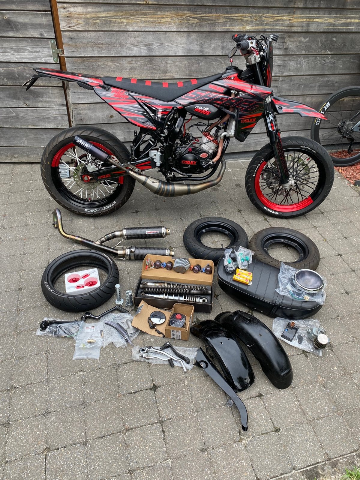 Dax onderdelen te koop!, Fietsen en Brommers, Ophalen, Gebruikt, Overige merken