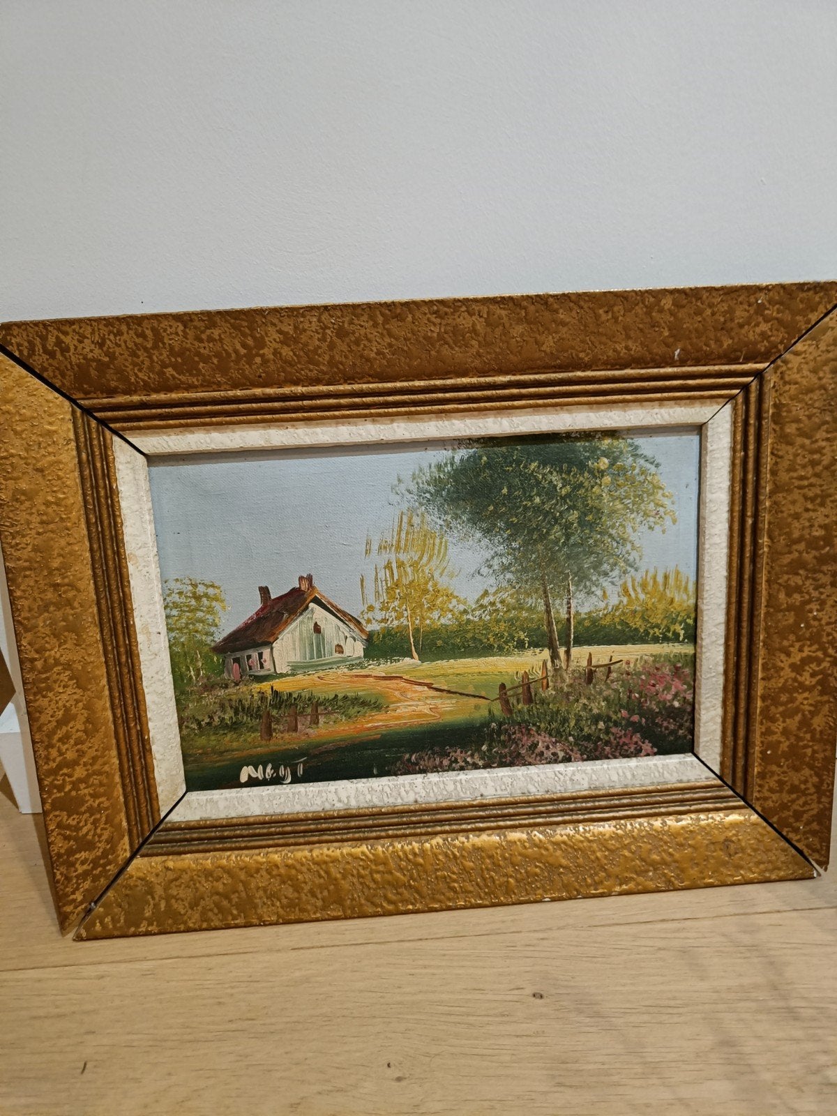 Schilderij landschap, Antiek en Kunst, Ophalen