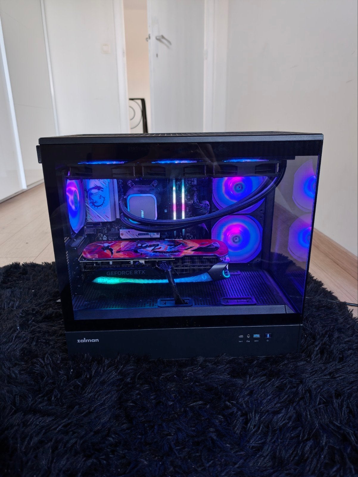 Pc gamer 4070ti 12gb spiderman & 7 9800x3d & 32gb ddr5, Enlèvement, Gaming