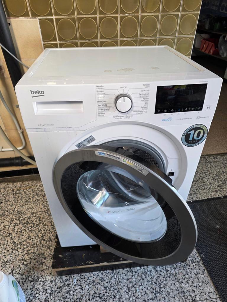 BEKO WTV81483CSB1 wasmachine uit 2021. 10 jaar garantie, Ophalen