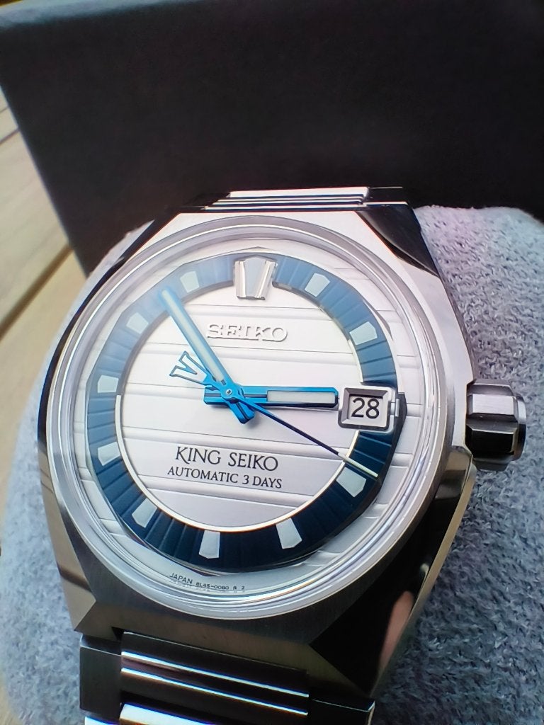 King Seiko VANAC HKF004J - 145 jaar gelimiteerde editie, Staal, Polshorloge, Nieuw, Ophalen of Verzenden