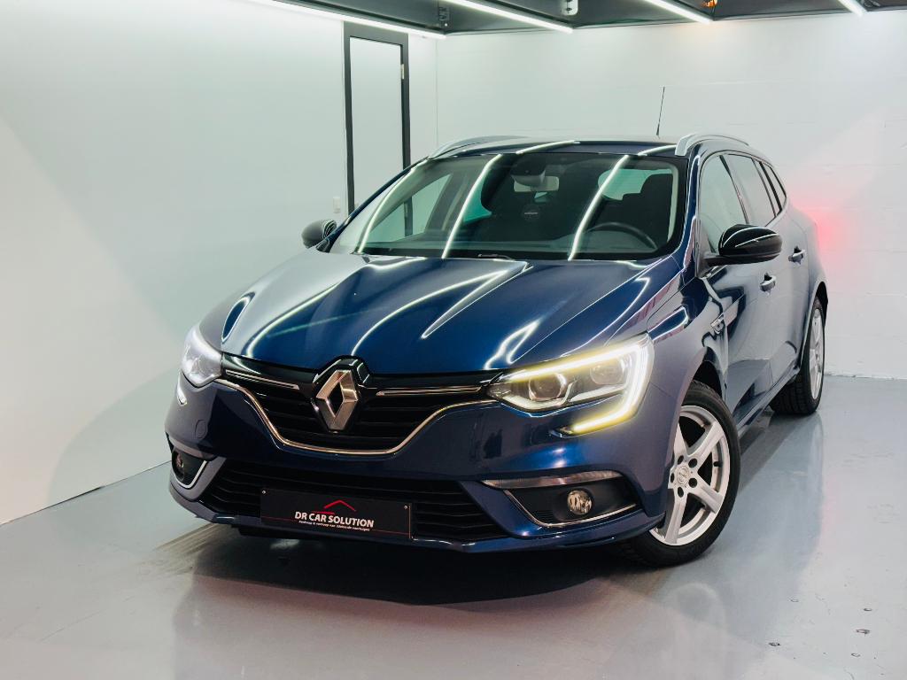 Renault Megane Limited 1.2Tce Navi cruise control LED EURO6B, Voorwielaandrijving, Stof, 4 cilinders, Blauw