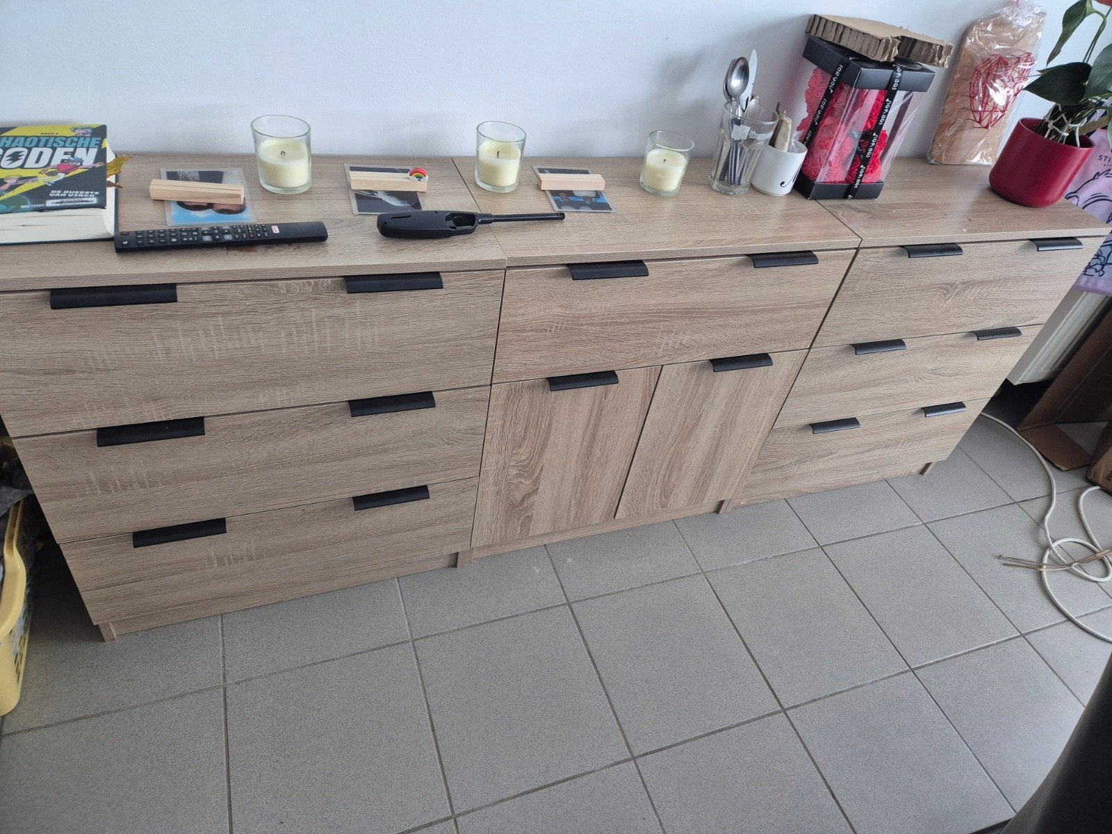 dresior nieuw, Ophalen, Met lade(s), 150 tot 200 cm, Nieuw
