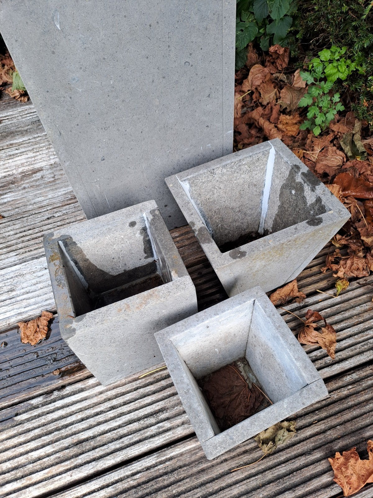 3 cachepots in arduin!, Ophalen, Overige materialen, Tuin