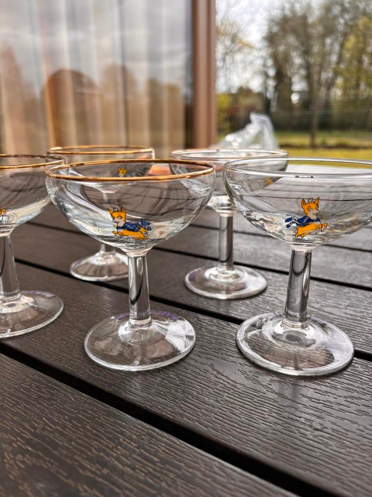 Babycham glaasjes, Verzamelen, Ophalen, Zo goed als nieuw