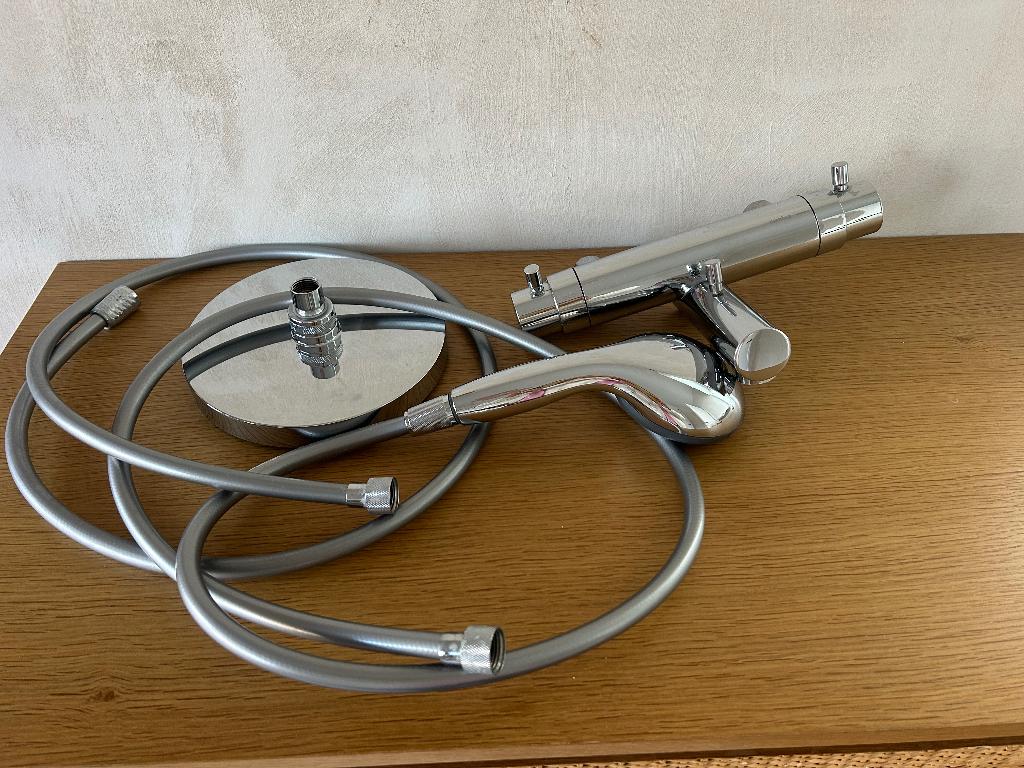 Complete doucheset Damixa, Ophalen of Verzenden, Zo goed als nieuw, Chroom, Douche
