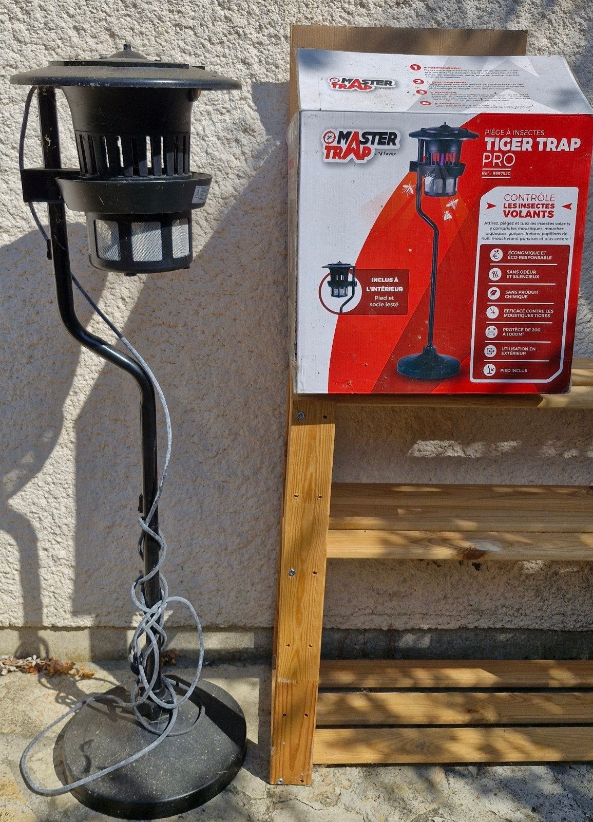 Piège à moustiques, Ophalen, Gebruikt, Elektrisch, Vloer