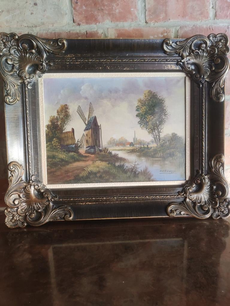 Antiek Schilderij Debeulle, Antiek en Kunst, Ophalen