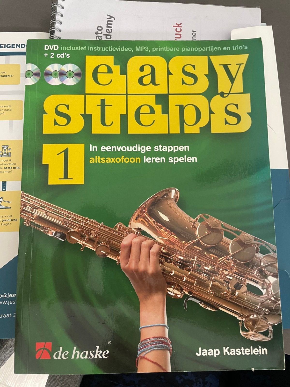 Easy steps altsax, Muziek en Instrumenten, Ophalen, Zo goed als nieuw