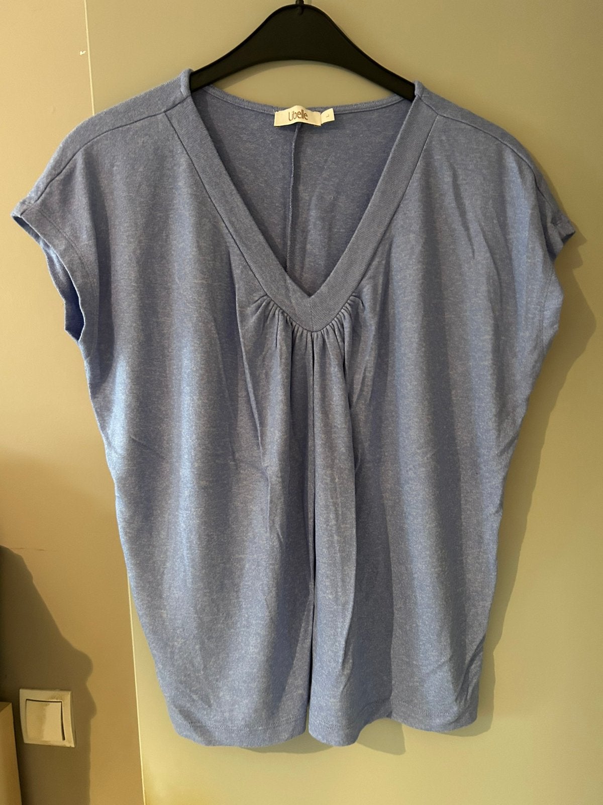Zacht truitje libelle e5 mode maat l, Kleding | Dames, Ophalen, Zo goed als nieuw, Maat 42/44 (L), Korte mouw