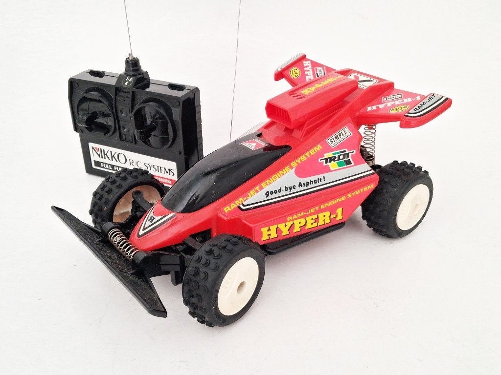 Nikko Hyper-1 radiografisch bestuurbare auto, Verzenden, Gebruikt, RTR (Ready to Run)