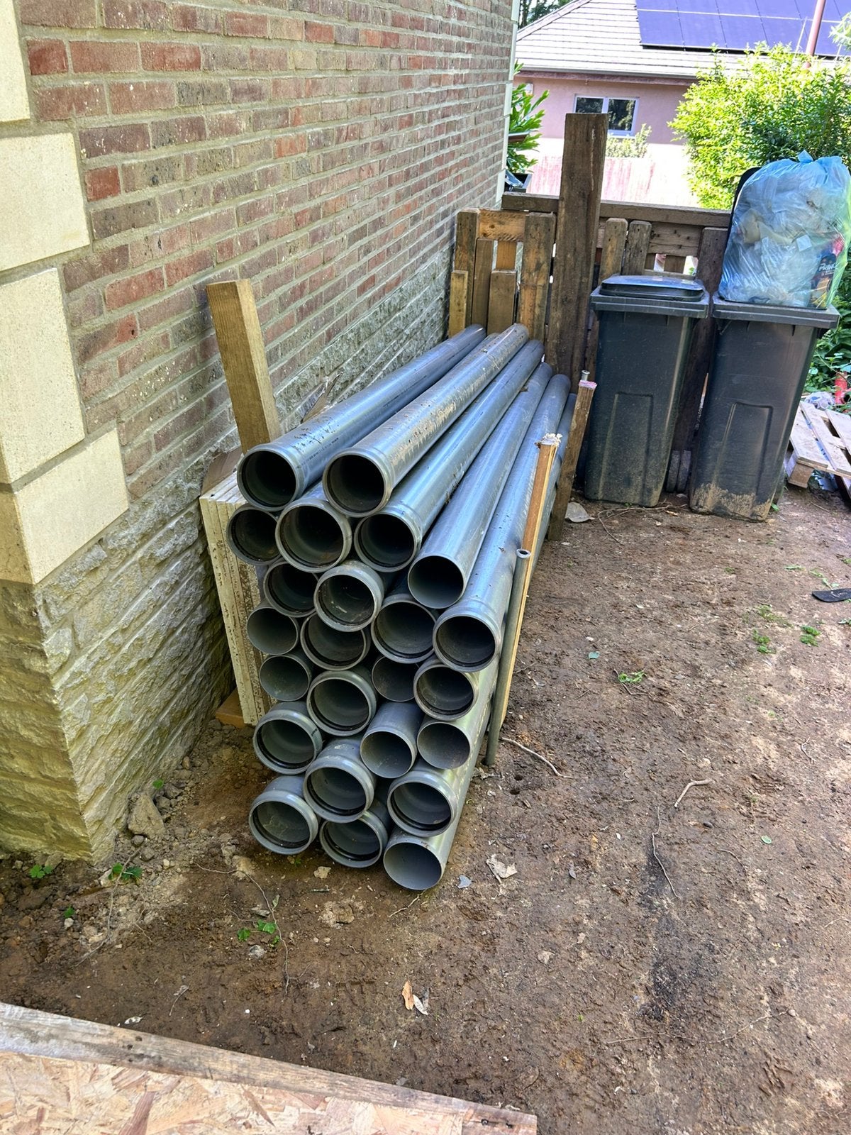 Pvc buis 125 en 110 diameter: lengte 3meter, Ophalen, 2 tot 4 meter, PVC, Nieuw