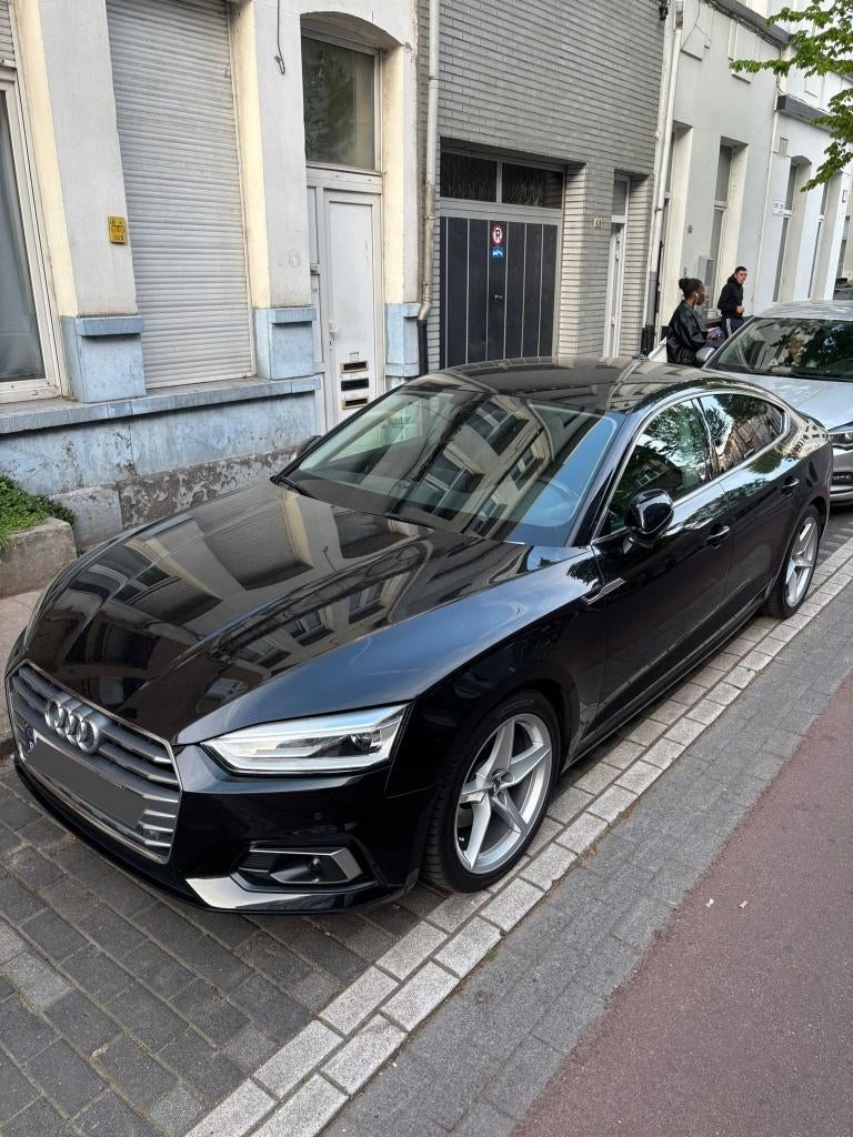 audi A5 Sportback, Auto's, Stof, Zwart, 5 deurs, Particulier