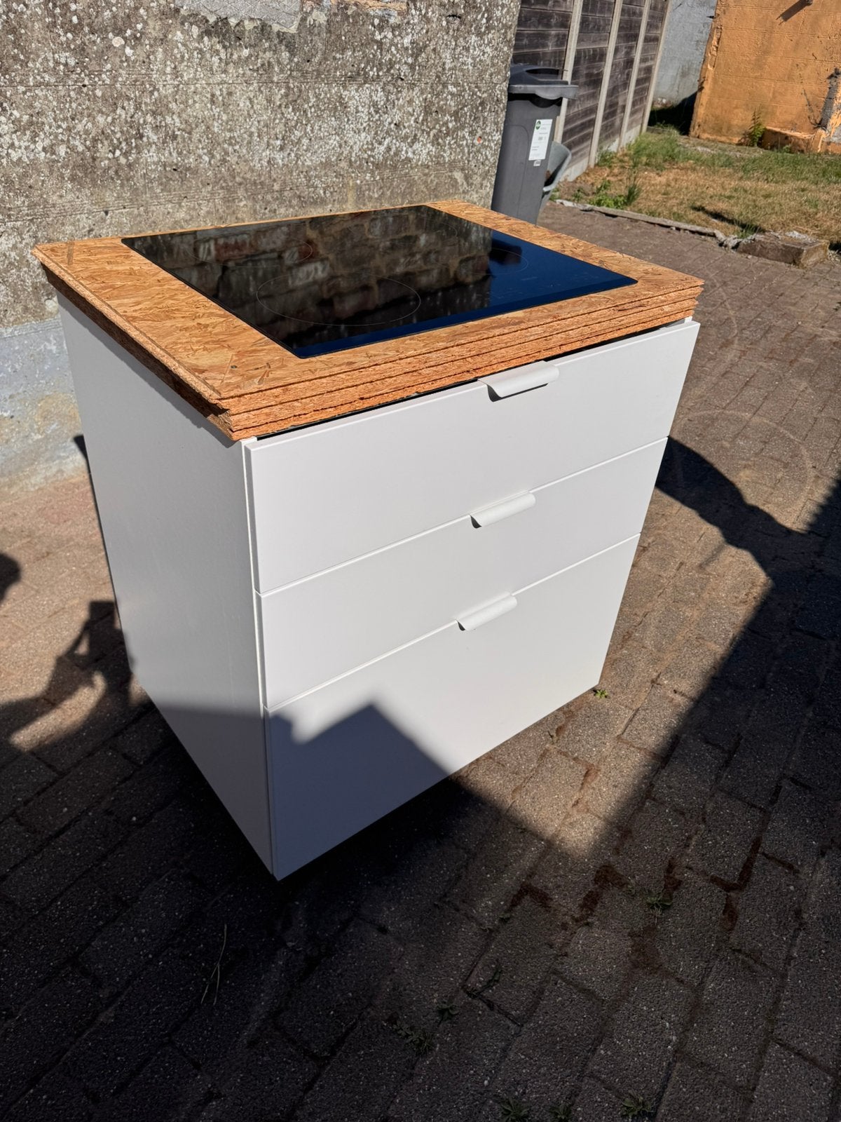 Kookvuur met keukenblok, Huis en Inrichting, Ophalen, Zo goed als nieuw