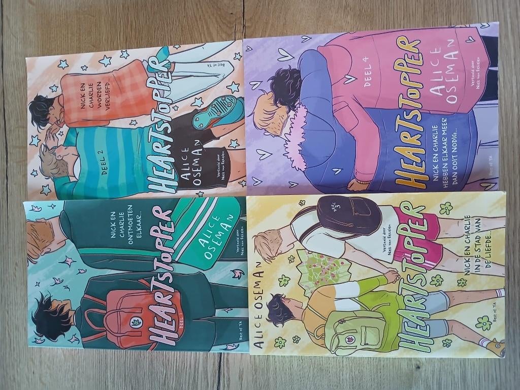 Boekenreeks Heartstopper, Ophalen, België, Alice Oseman, Zo goed als nieuw