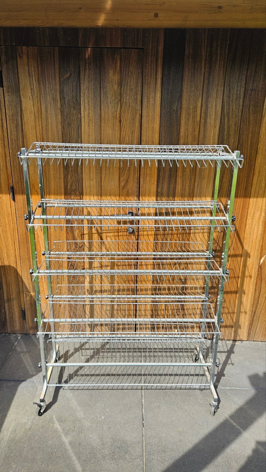 Schoenenrek 10 lopende meter, Ophalen