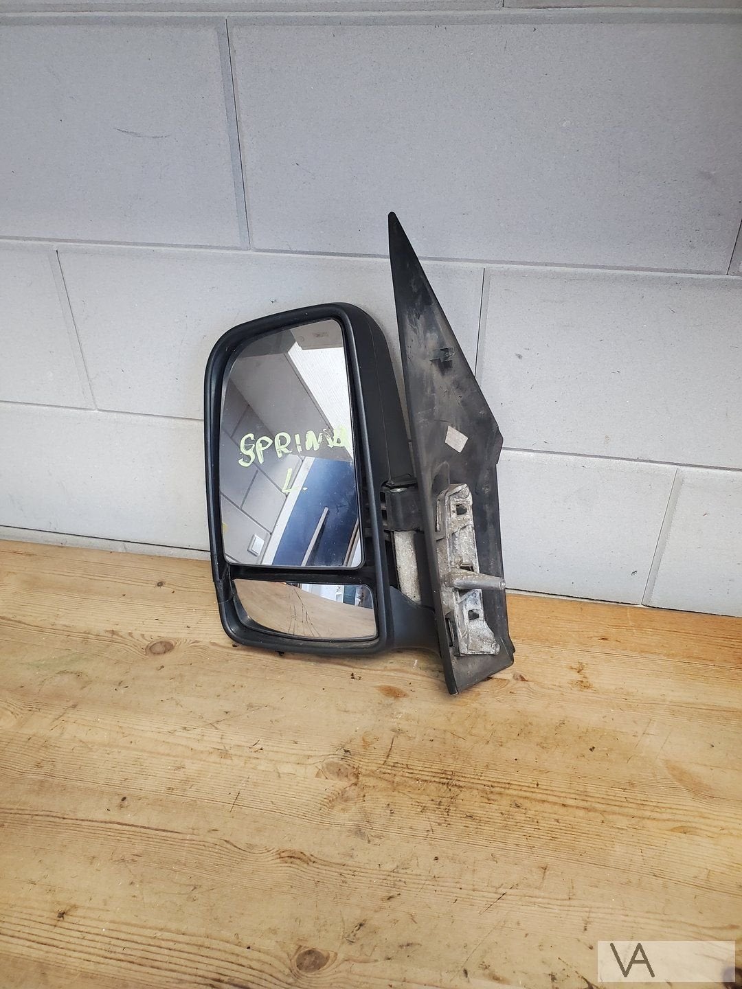 Mercedes Sprinter W906 spiegel links met schade 2006 - 2013, Utilisé, -, -, Enlèvement ou Envoi