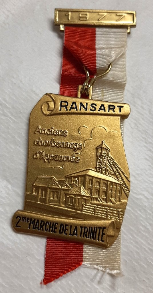 Marche Ransart-medaille 1977, Ophalen of Verzenden