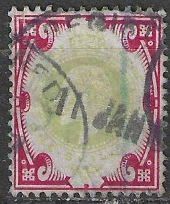 Grande-Bretagne 1902-1910 - Yvert 117 - Edouard VII (ST), Envoi, Affranchi