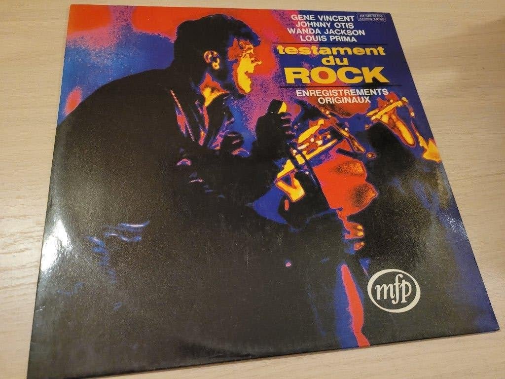 Disque vinyl 33 tours testament du rock, Cd's en Dvd's, Vinyl | Rock, Ophalen of Verzenden, Zo goed als nieuw, Folk Rock